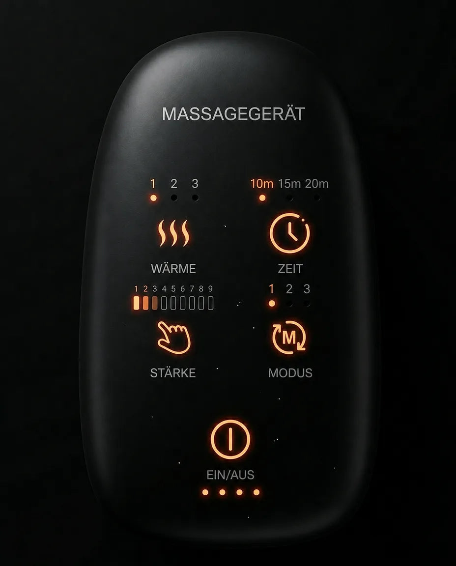 Handmassagegerät kabellos mit Wärme – Luftdruckmassage für Hand, Finger und Handgelenk – Produktbild 4