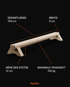 Gleichgewichtstrainer aus Holz – Stabilität und Koordination für zu Hause – Produktbild 8