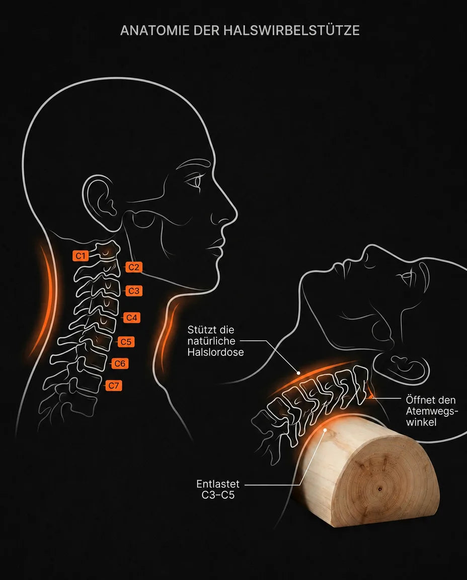 Sauna-Kopfstütze aus Holz – ergonomische Nackenstütze für Sauna und Spa – Produktbild 11