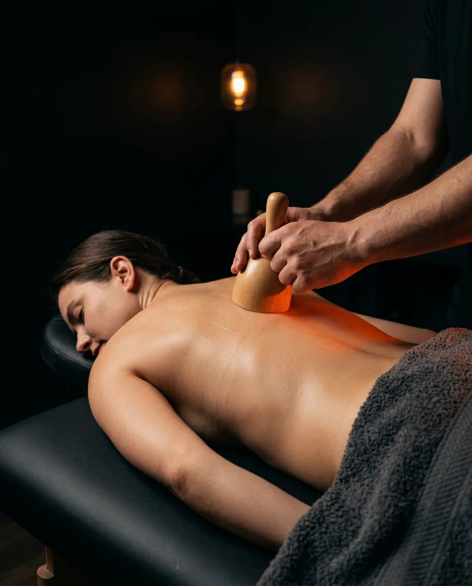 Faszien-Cup aus Holz – sanfte Selbstmassage für die Regeneration – Produktbild 7