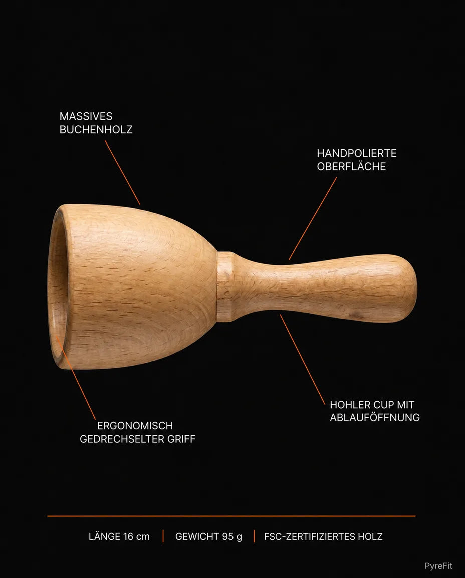 Faszien-Cup aus Holz – sanfte Selbstmassage für die Regeneration – Produktbild 8