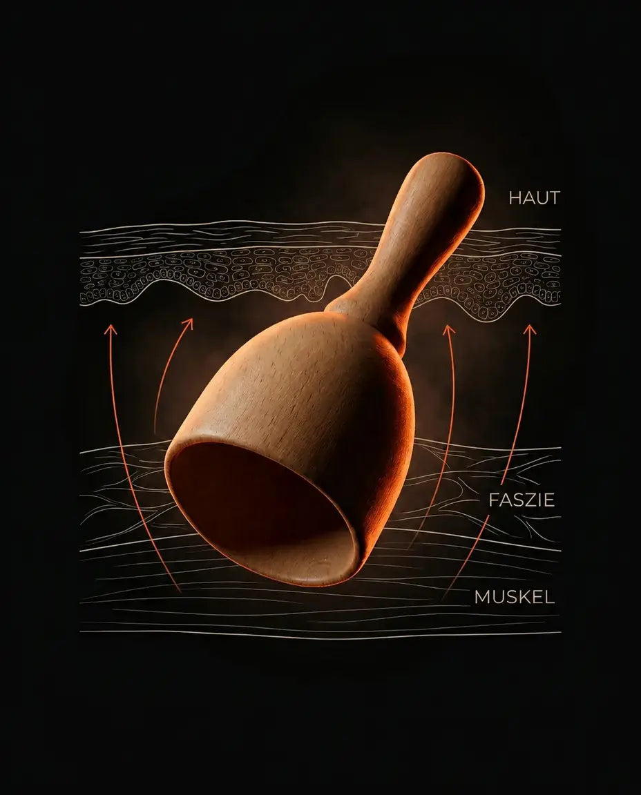 Faszien-Cup aus Holz – sanfte Selbstmassage für die Regeneration – Produktbild 11