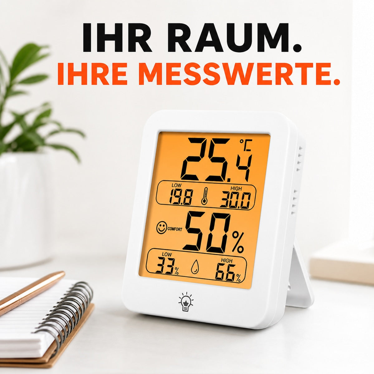 Thermo-Hygrometer YZ6054 – Detail 1
