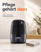 THANKSHARE Mini-Luftentfeuchter – Hinweise zur Pflege