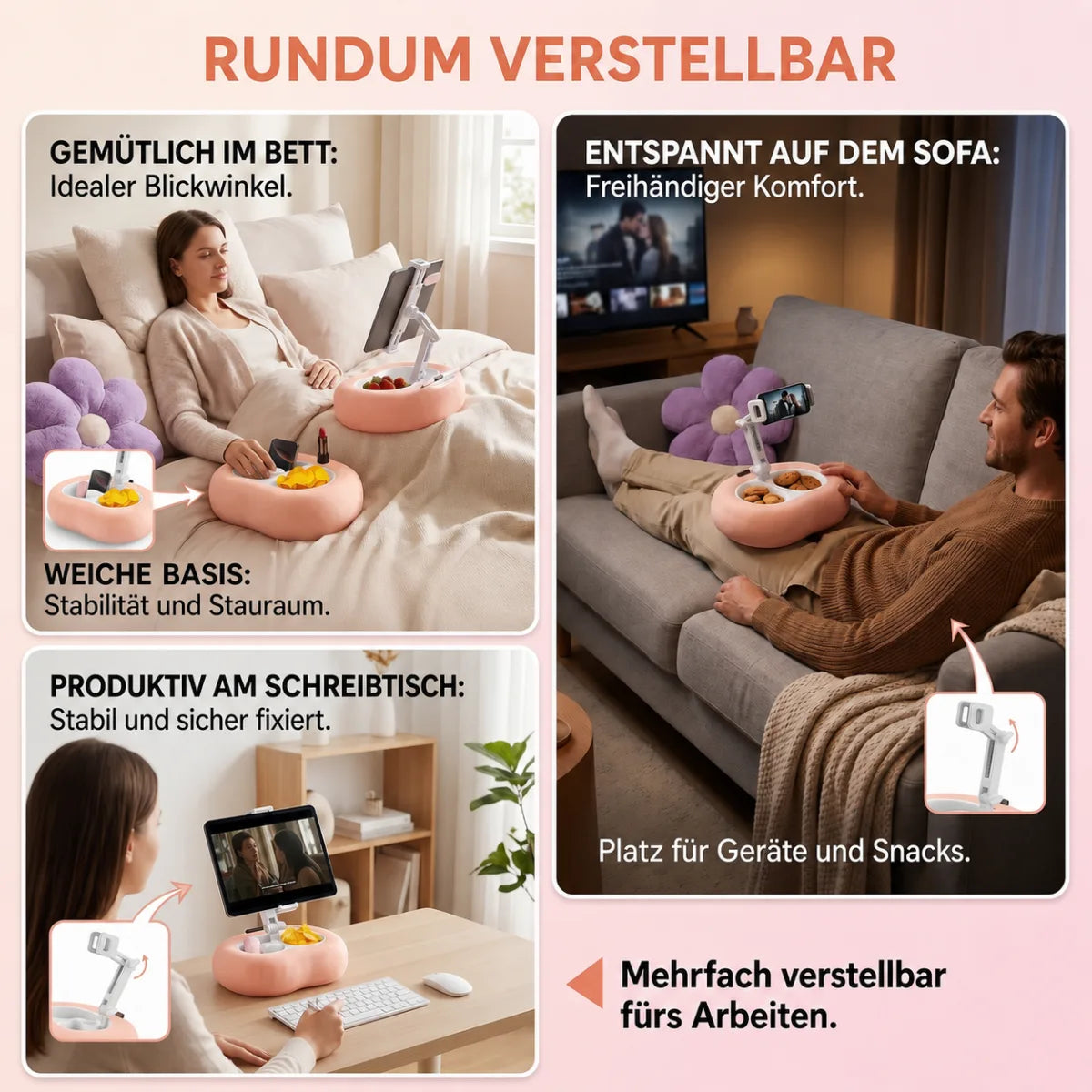 Gemacht für die tägliche Bildschirmzeit