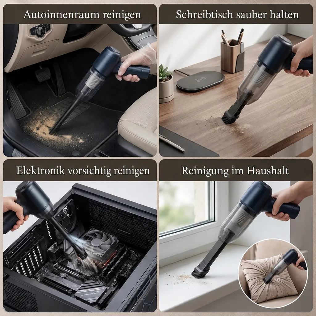 Funktioniert auf verschiedenen Oberflächen