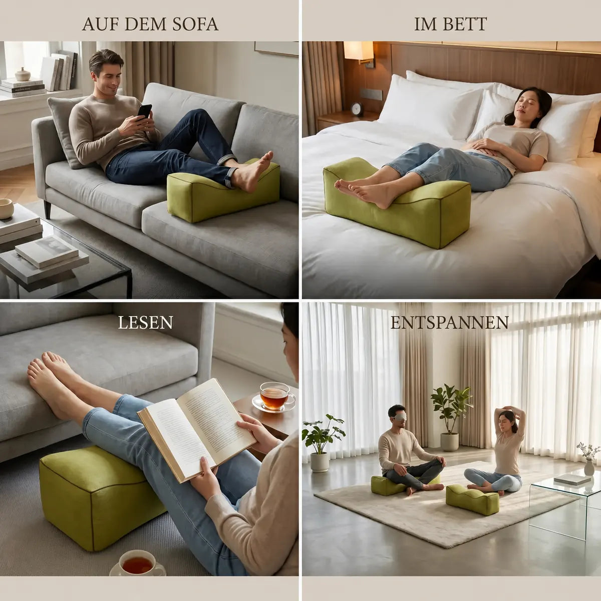 Komfort, wo immer Sie entspannen
