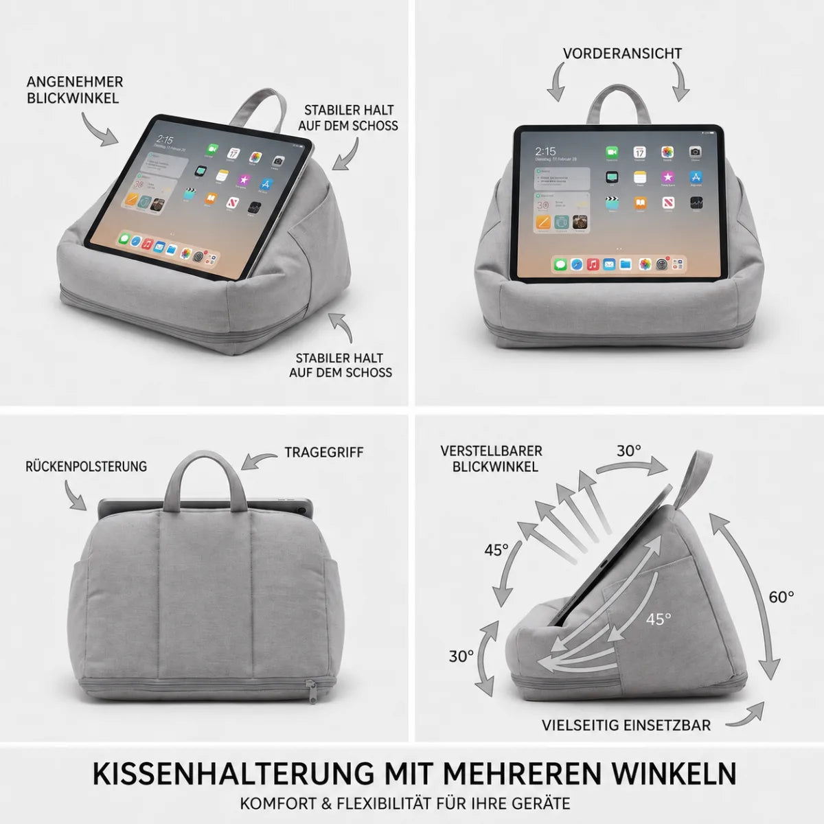 Weich, stabil & leicht verstellbar