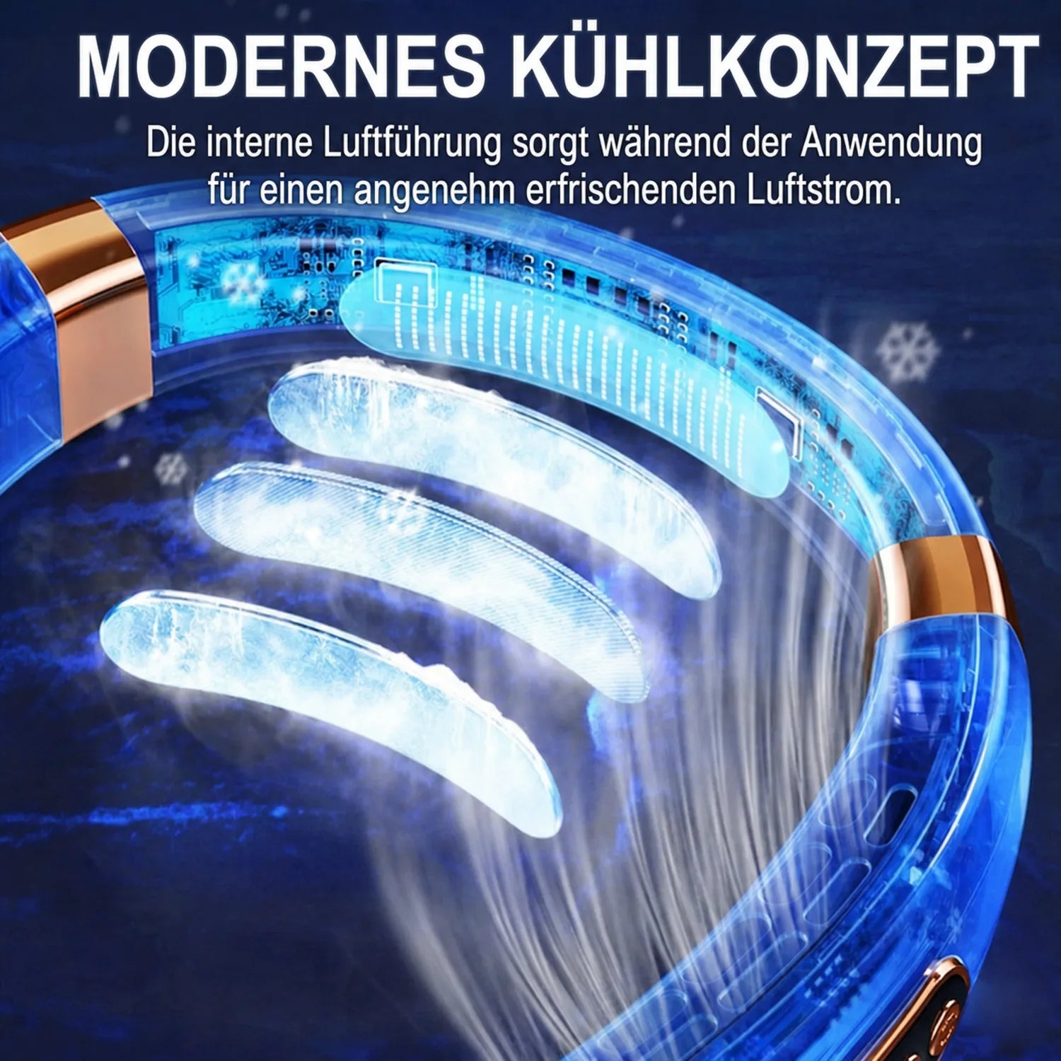 Persönliche Kühlung, die Sie überall tragen können