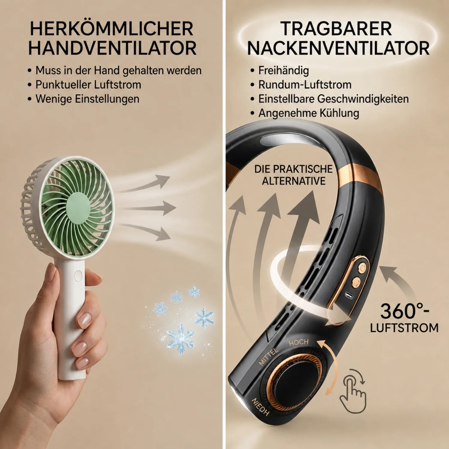 Eine bessere Alternative zu herkömmlichen Ventilatoren