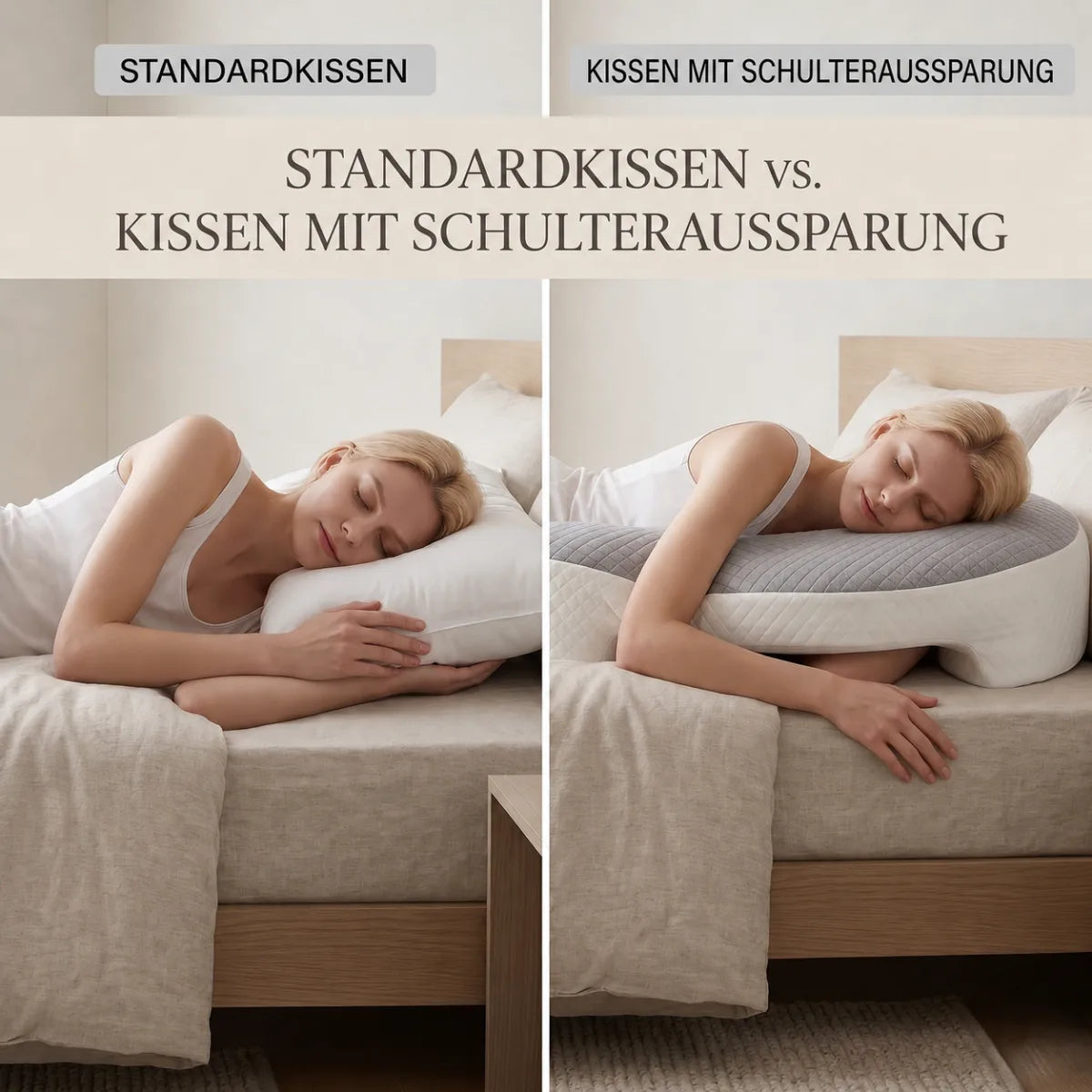 Die Aussparung macht den Unterschied