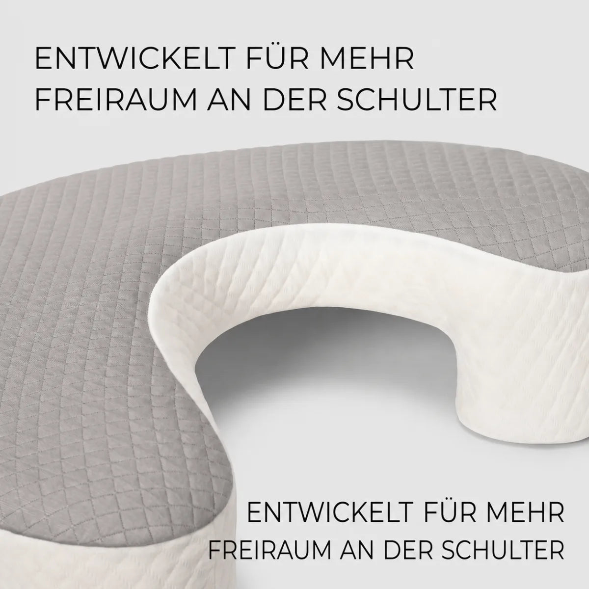 Konzipiert, um Ihrer Schulter Raum zu geben