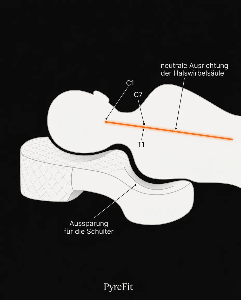 Rund um die Biomechanik von Seitenschläfern konzipiert
