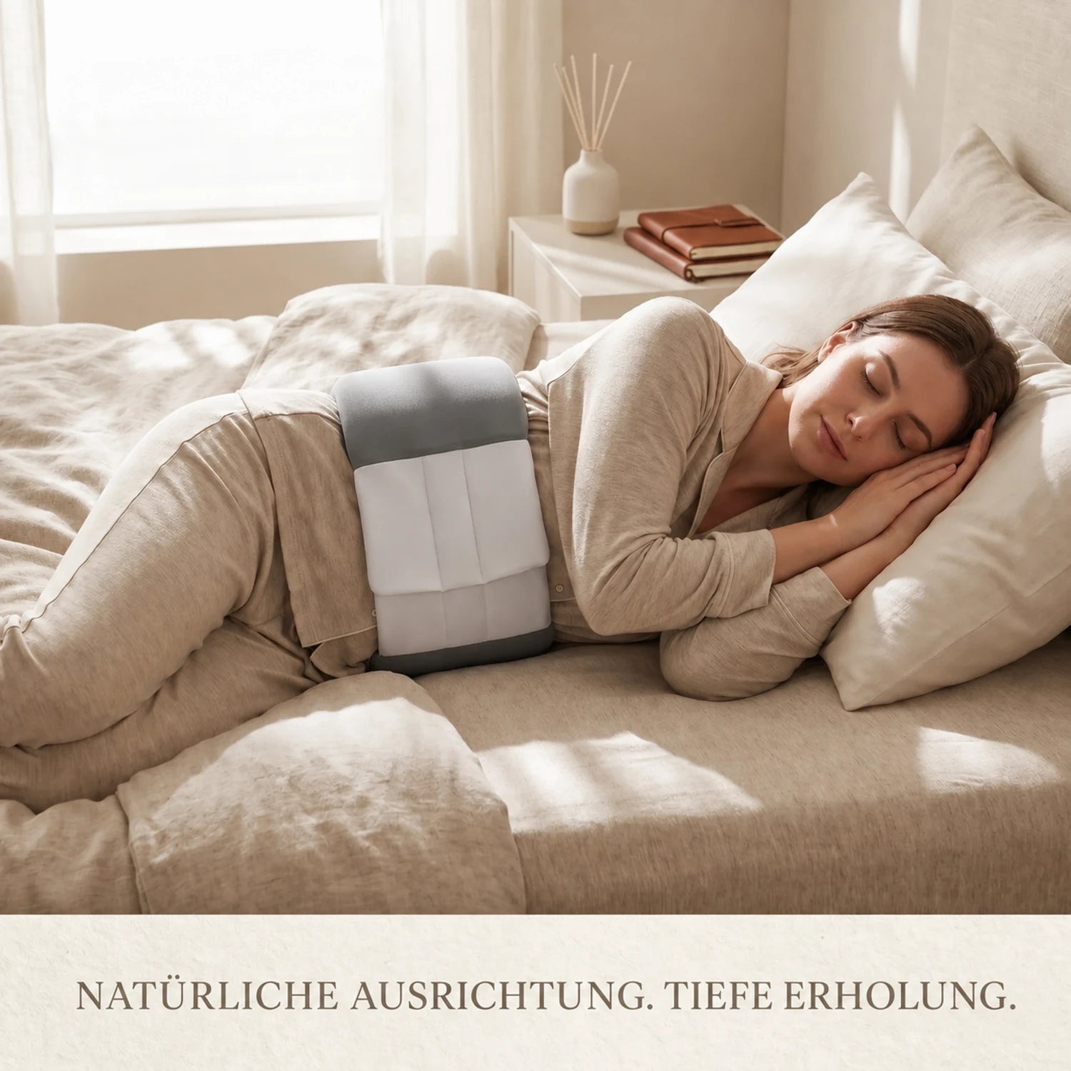 Unterstützung, die sich mit Ihnen bewegt