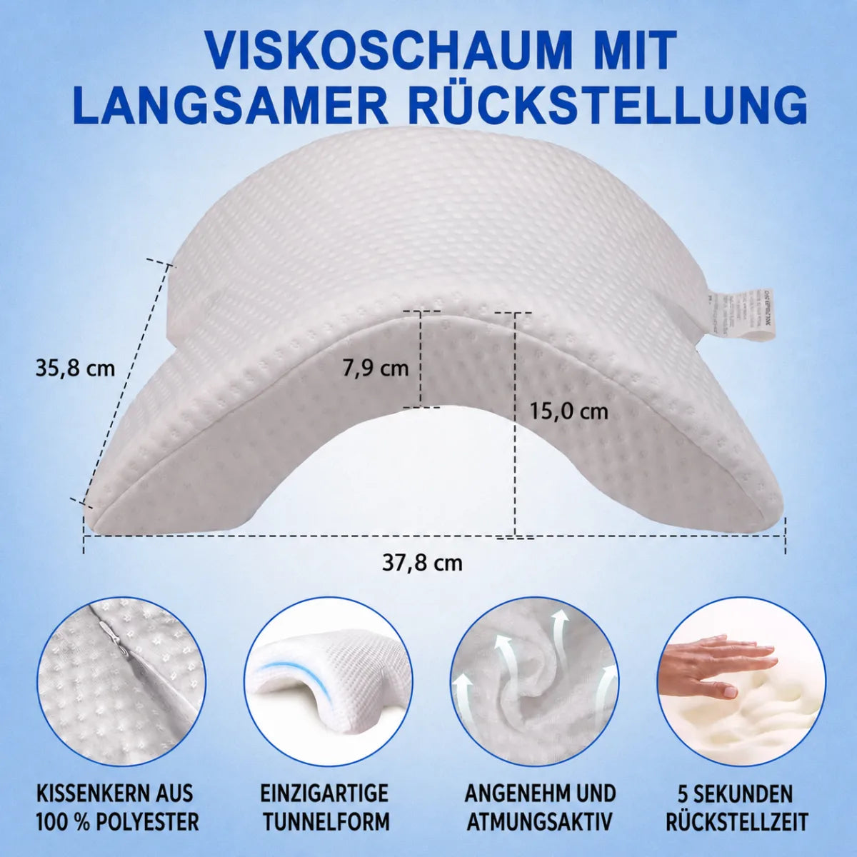 Ideal für Seitenschläfer