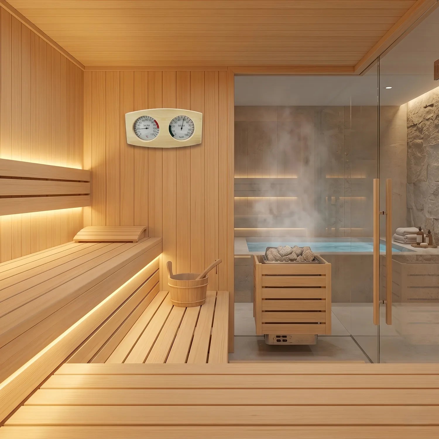 Für den täglichen Sauna-Gebrauch gemacht