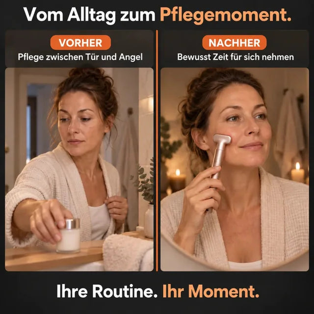 Rotlicht-Gesichtsgerät mit Handgriff