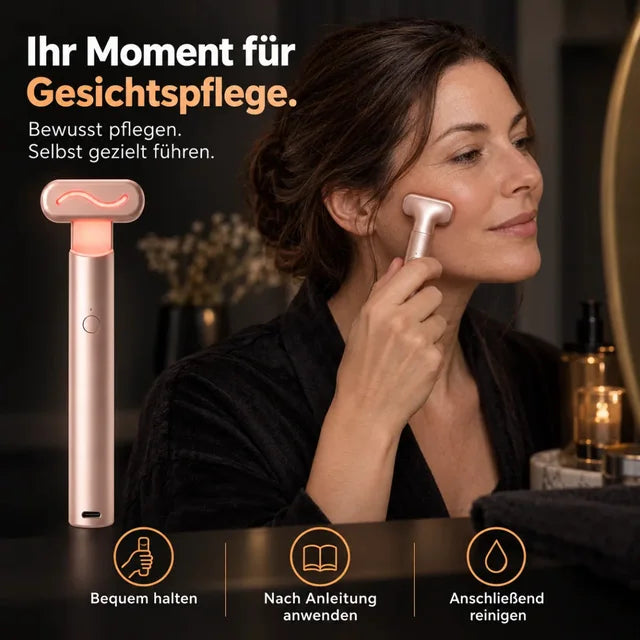 Rotlicht-Gesichtsgerät mit Handgriff