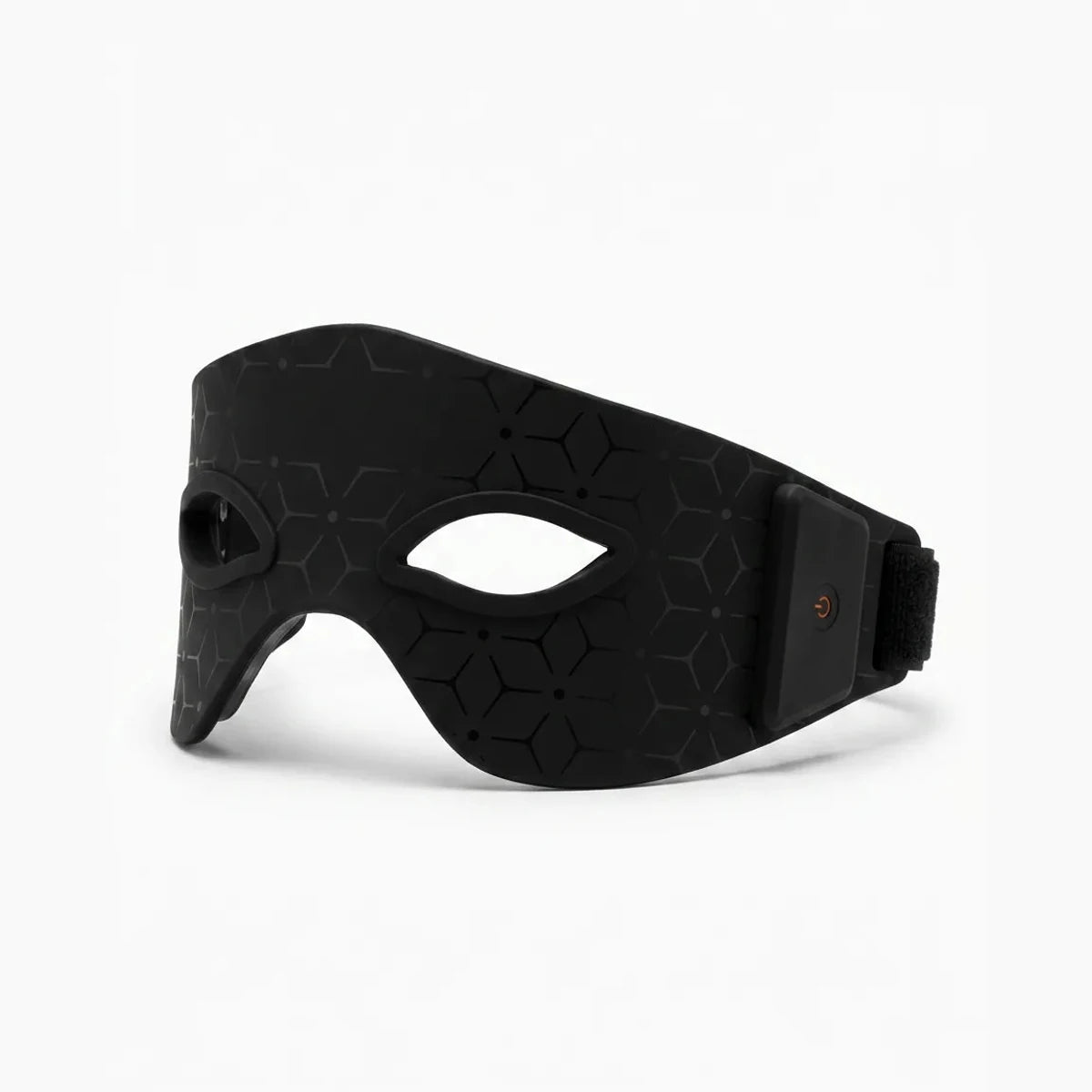 LED-Augenmaske in Schwarz