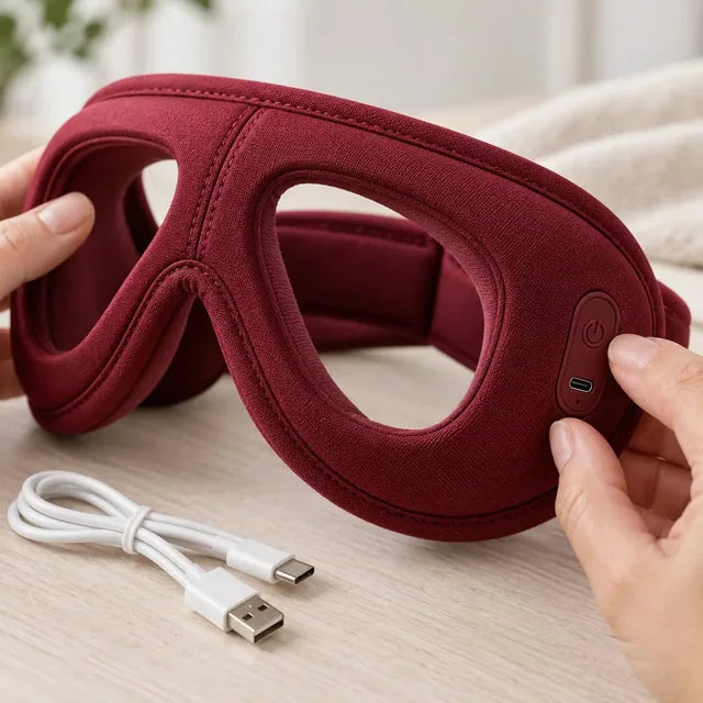 Augenmassagegerät in Brillenform