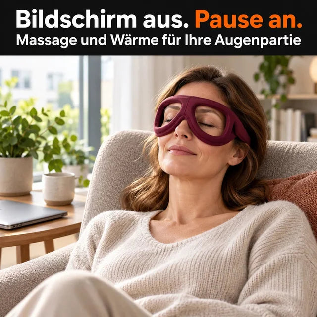 Augenmassagegerät in Brillenform