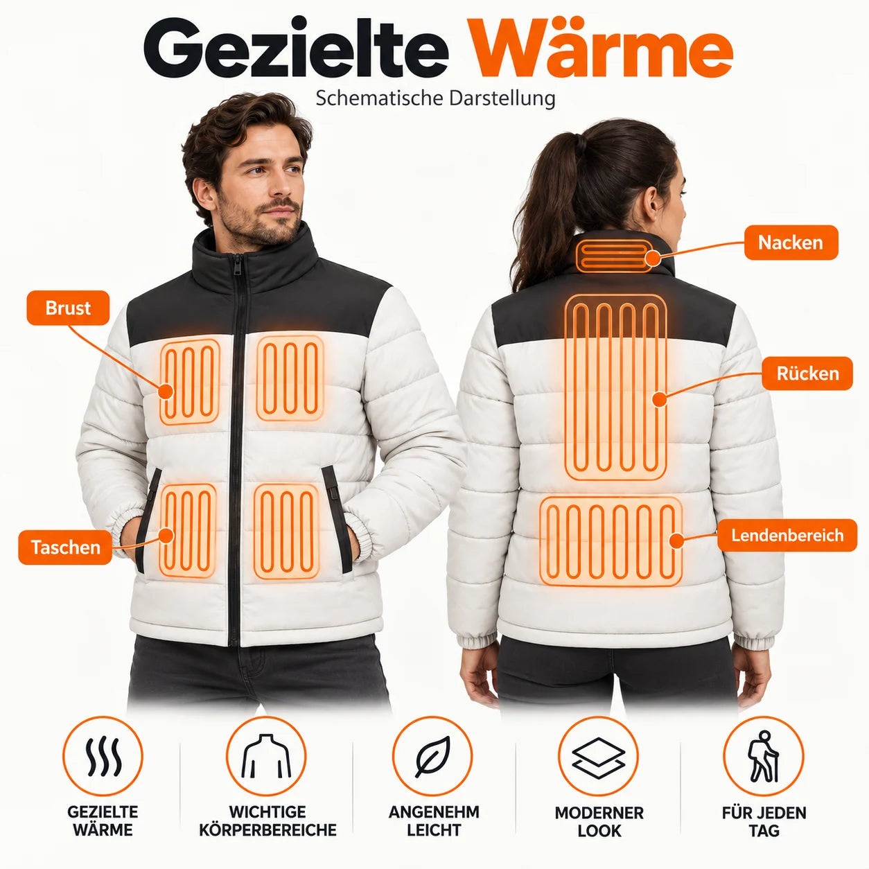 PyreFit Expelia – Beheizbare Winterjacke