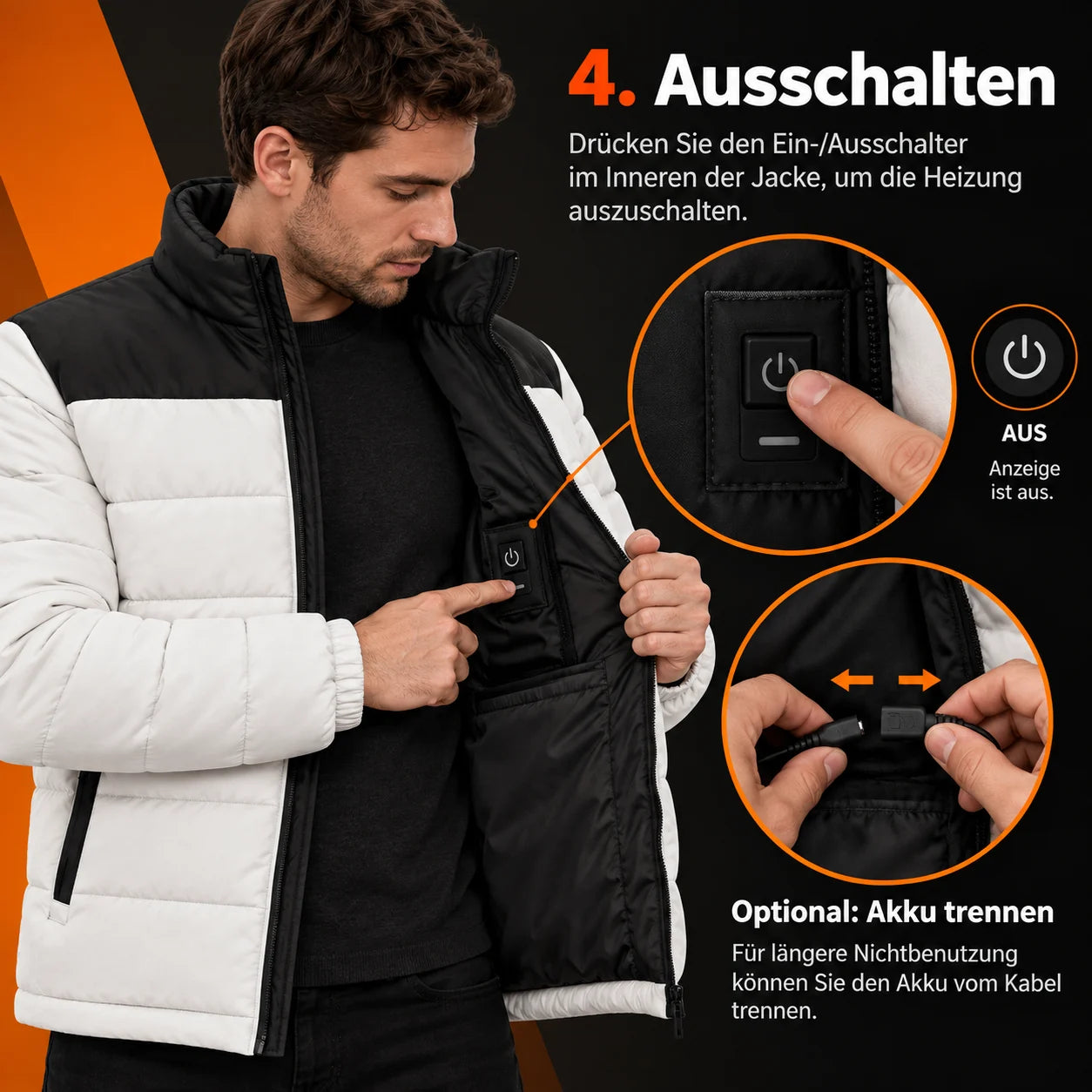 PyreFit Expelia – Beheizbare Winterjacke