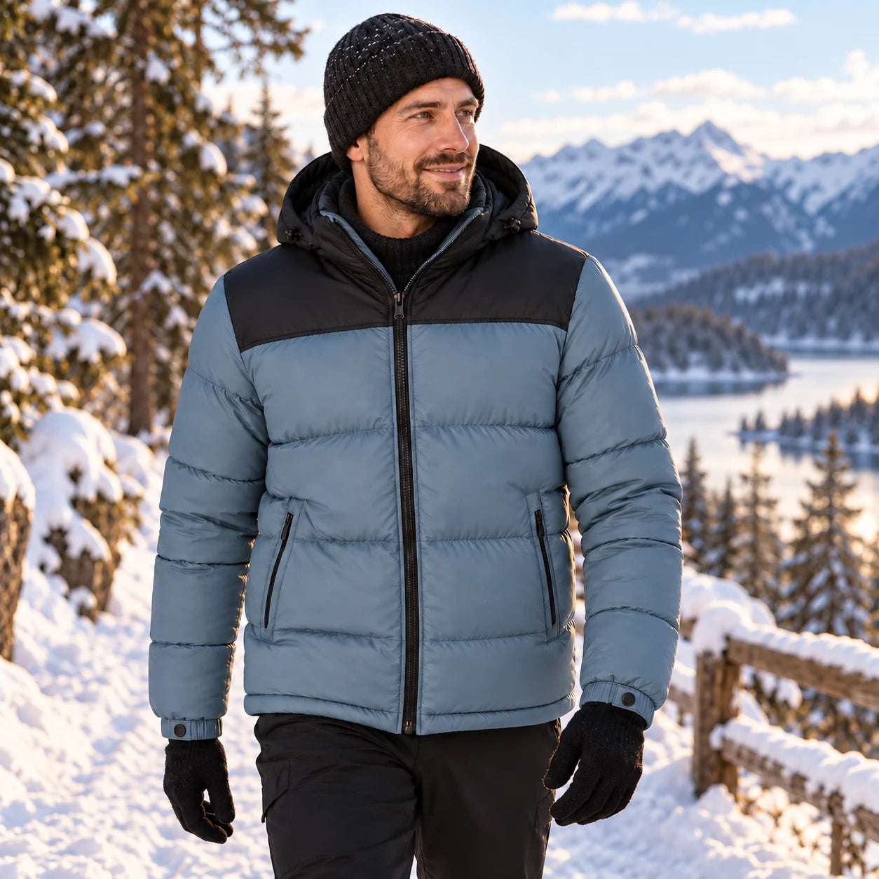 PyreFit Gletor – Beheizbare Unisex-Steppjacke