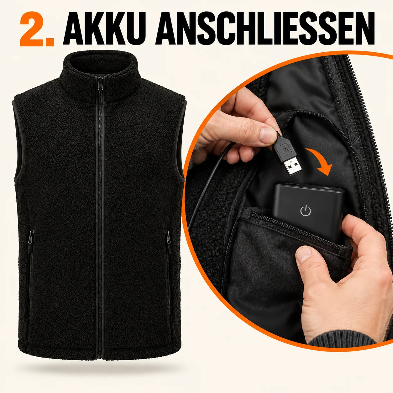 PyreFit Amparo – Beheizbare Sherpa-Weste