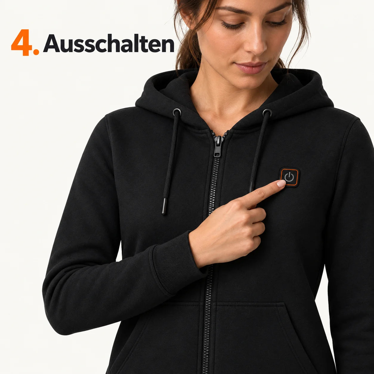 PyreFit Cosaro – Beheizbare Damenjacke aus Sweatstoff