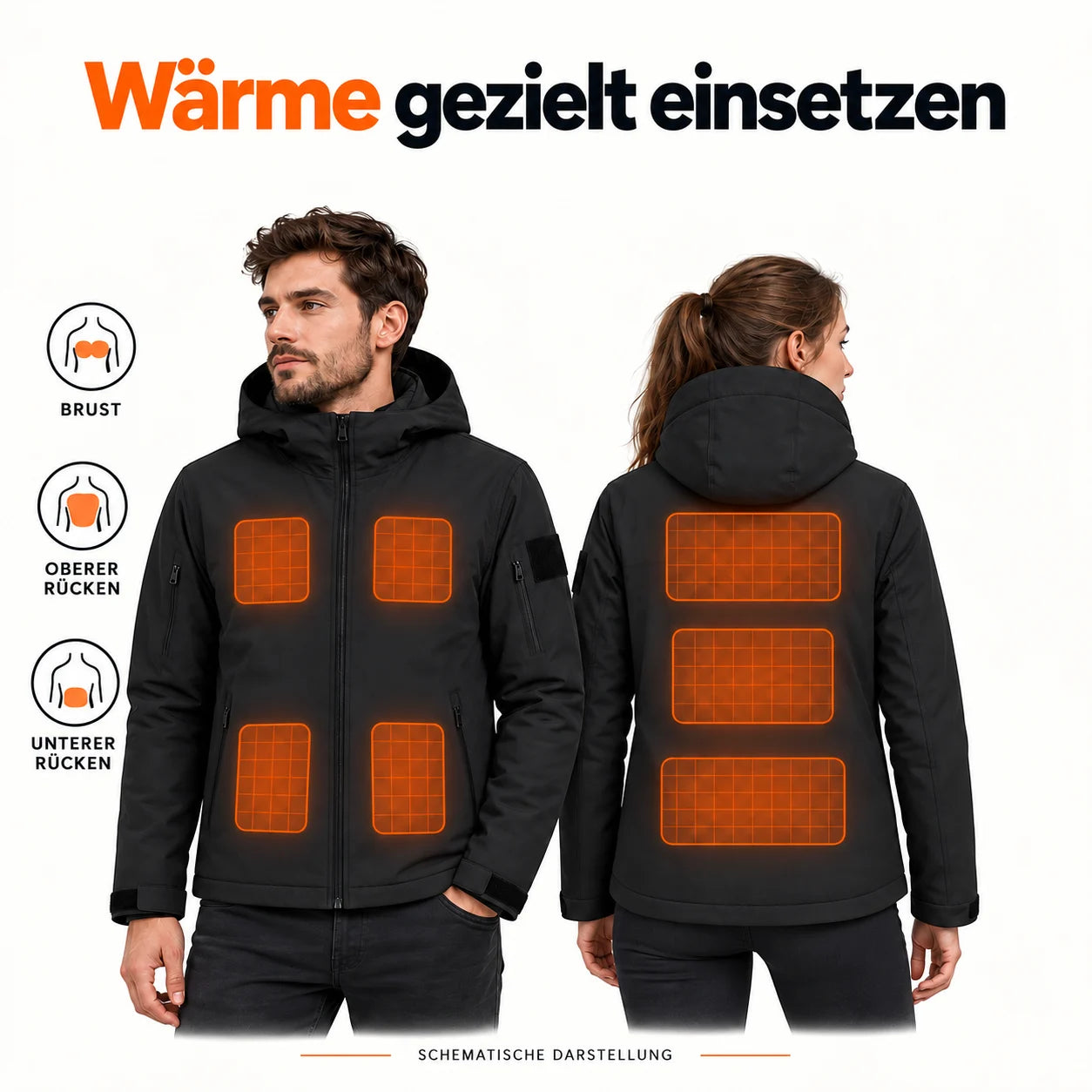 PyreFit Summaro – Beheizbare Alltagsjacke