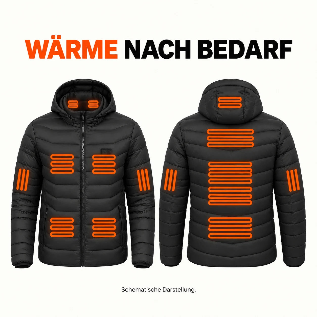 PyreFit Rangor – Beheizbare Herren-Steppjacke