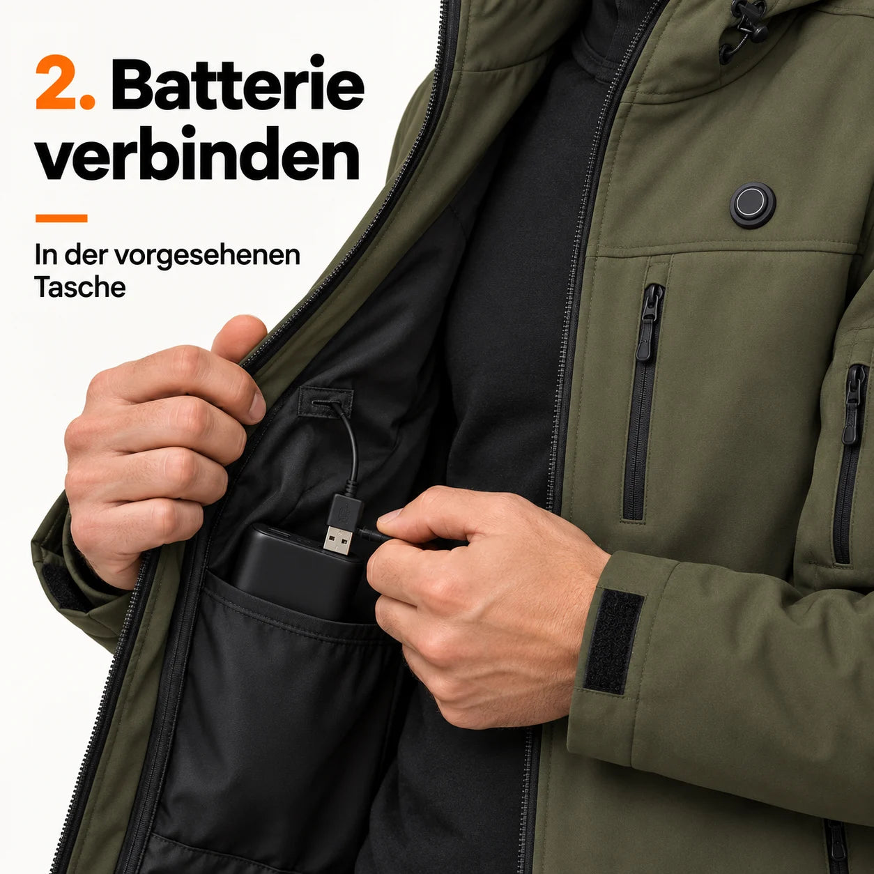 PyreFit Novera – Beheizbare Softshelljacke