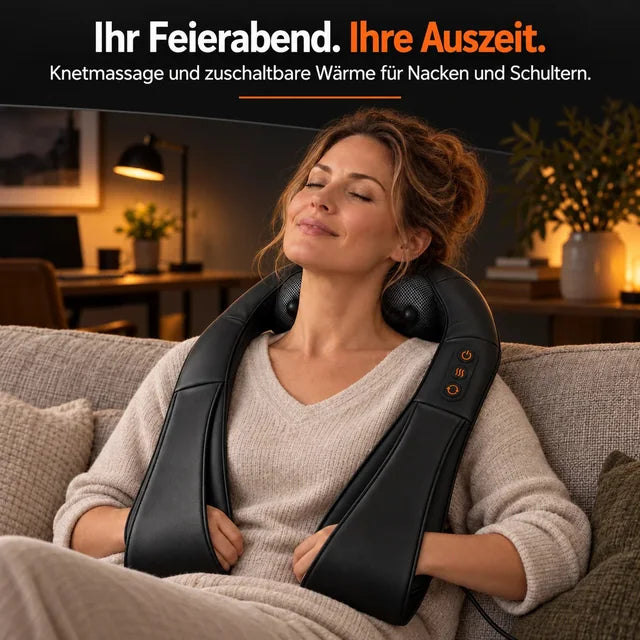 Shiatsu-Nackenmassagegerät mit Wärme