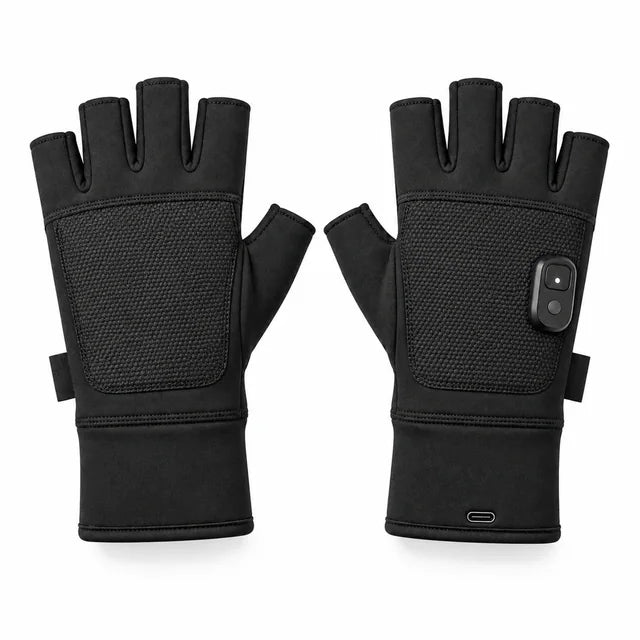 Beheizbare fingerlose Handschuhe