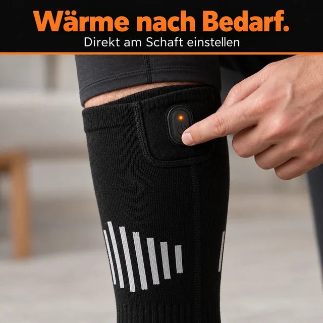 Heizsocken mit Akku