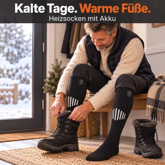 Heizsocken mit Akku